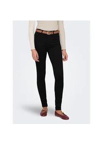 High-waist-Jeans Only "ONLROYA &ndash; Skinny-Jeans mit hohem Bund und Stretchkomfort", Damen, Gr. XL (42), L&auml;nge 34, schwarz, Denim/Jeans, Obermaterial: 69% Baumwolle, 29% Polyester, 2% Elasthan, unifarben, skinny fit, Jeans High-Waist-Jeans, unifarben, modisch, skinny fit, Baumwollmischung