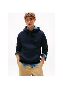 Hoodie Tommy Hilfiger "ESSENTIAL TERRY", Herren, Gr. S, desert sky, Sweatware, Obermaterial: 100% Baumwolle, regular fit, Sweatshirts Hoodie, mit Tunnelzug und Flag-Stickerei