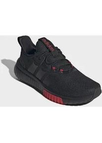 Sneaker Adidas SPORTSWEAR "KAPTIR 4.0", Herren, Gr. 44,5, core schwarz, core schwarz, pure ruby, Leder, Textil, Schuhe Sneaker