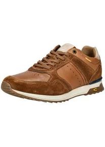 Sneaker Camel Active "Camel Active Sneaker Leder", Herren, Gr. 41, braun, Leder, Schuhe Sneaker