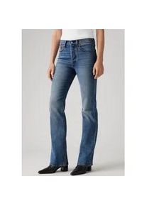 Levi's Bootcut-Jeans LEVI'S "WEDGIE BOOT", Damen, Gr. 30, L&auml;nge 30, bold and beautiful, Denim/Jeans, Obermaterial: 99% Baumwolle, 1% Elasthan, unifarben, bootcut fit lang, Jeans, im Five-Pocket Style