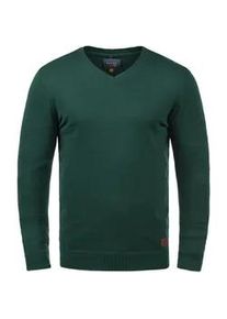 Strickfleece-Pullover Blend "Strickpullover BHLasse", Herren, Gr. M, gelb (pine gr&uuml;n), Obermaterial: 50% Baumwolle CO. 50% Polyacryl PAN., Pullover