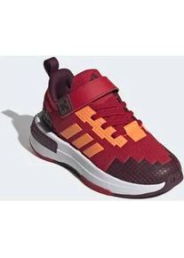 Sneaker Adidas SPORTSWEAR "Adidas MINECRAFT PRO KINDER", Damen, Gr. 34, better scarlet, lucid orange, maroon, Synthetik, Textil, Schuhe Sneaker, mit Klettverschluss, f&uuml;r Kinder & Jugendliche