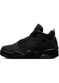 Nike Low-Top Sneaker - Air Jordan 4 Retro Black Cat (2025) (GS) - Gr. 36,5 (EU) - in Bunt - f&uuml;r Damen