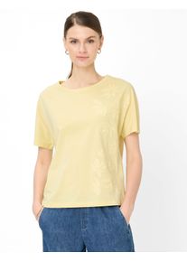 Brax Damen Shirt Style CAELEN S limoncello, hellgelb, Gr. 34