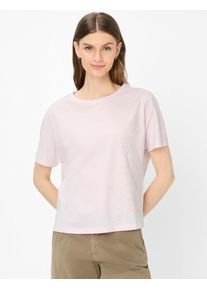 Brax Damen Shirt Style CAELEN S dusty rose, Rosa, Gr. 34