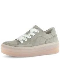 Sneaker Gabor "Sneaker low", Damen, Gr. 40, gr&uuml;n, Schuhe Sneaker