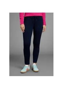 Jogger Pants Laura Scott, Damen, Gr. 38, N-Gr, navy, Milano Rib, Obermaterial: 76% Polyester, 20% Viskose, 4% Elasthan, unifarben, figurumspielend kn&ouml;chelfrei, Hosen, aus bequemer, elastischer Ware in edlem, sportivem Look