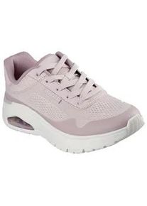 Sneaker Skechers "UNO FLEX-UNO FRESH ONE", Damen, Gr. 39, lila (mauve), Lederimitat, Textil, Schuhe Sneaker, Neon Schuh, Sneaker, Keilsneaker mit Plateausohle