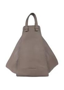 Daypack Harbour 2nd "Mireille", Damen, Gr. B/H/T: 20cm x 30cm x 20cm, braun (dusty), Leder, Rucks&auml;cke, Damenrucksack Rucksack Cityrucksack