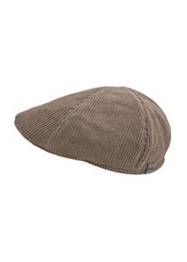 Schieberm&uuml;tze CAPO, Herren, Gr. L/XL, beige, Cord, Baumwolle, unifarben, M&uuml;tzen Schieberm&uuml;tze, Gummizug hinten, Cord-Optik