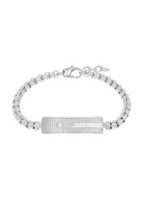 JOOP! Armband JOOP "2039795", silber (edelstahlfarben), Armb&auml;nder, Damen, 22cm, Edelstahl, Armband