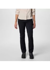 Outdoorhose Columbia "BLACK", Damen, Gr. 16 (46), N-Gr, schwarz, Obermaterial: 100% Polyester, Hosen Outdoorhose
