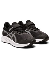 Laufschuh asics "PATRIOT 13 PS", Jungen, Gr. 28.5, grau (graphite grau, wei&szlig;), Textil, Schuhe Laufschuh