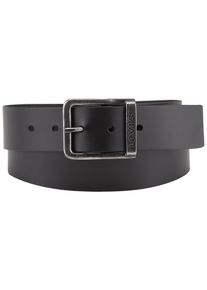 Levi's Lederg&uuml;rtel LEVI'S "ALDERPOINT", Damen, Gr. 95, schwarz, Leder, unifarben, Basic, G&uuml;rtel Lederg&uuml;rtel