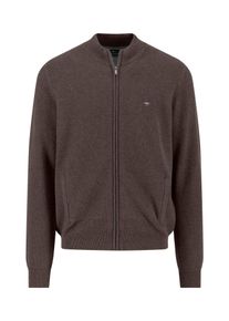 Strickpullover Fynch-Hatton, Herren, Gr. XXL, earth, Strick, Obermaterial: 100% Baumwolle, unifarben, regular fit taillenbedeckt, Rippb&uuml;ndchen, Pullover Strickpullover, mit Logo Stickerei