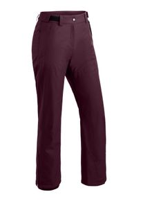 Skihose Maier Sports "Majelletta W", Damen, Gr. 46, Normalgr&ouml;&szlig;en, lila (purpurviolett), 100% Polyester, Hosen Skihose, Damen Schneehose wasserdicht 4-Wege-Stretch Regular Fit