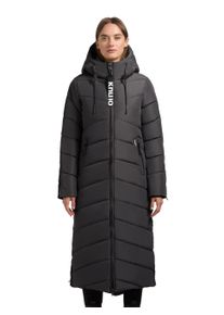 Steppmantel Khujo "STAMA", Damen, Gr. XL (42), space grau, Web, Obermaterial: 100% Polyester. Futter: 100% Nylon. Wattierung: 100% Polyester, unifarben, wadenlang, mit Rei&szlig;verschluss, M&auml;ntel Steppmantel