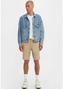 Levi's Chinoshorts LEVI'S "XX CHINO SHORT II", Herren, Gr. 29, N-Gr, true chino lt wt mic, Web, Obermaterial: 98% Baumwolle, 2% Elasthan, normal knieumspielend, Hosen Chinoshorts, Sommerhose mit Logobadge