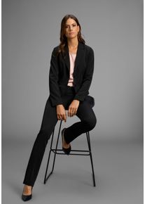 Anzug Melrose, Damen, Gr. 40, N-Gr, schwarz, Web, Obermaterial: 95% Polyester, 5% Elasthan. Futter: 100% Polyester, unifarben, sehr figurbetont, Anz&uuml;ge Anzug, Topseller