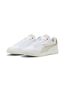Sneaker Puma "VIKKY STAR DAYINIGHT", Damen, Gr. 42,5, wei&szlig; (Puma wei&szlig;, vapor gray, Puma gold), Synthetik, Schuhe Sneaker