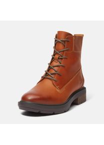 Schn&uuml;rboots Timberland "BRIMFIELDMID LACE UP BOOT", Damen, Gr. 37, medium braun full grain, Leder, Schuhe Schn&uuml;rboots, Winterstiefel, Schn&uuml;rstiefel, Winterschuhe