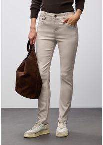 Stoffhose Street One "Style York", Damen, Gr. 46, L&auml;nge 30, schwarz moonstone sand, Web, Obermaterial: 79% Viskose, 18% Nylon, 3% Elasthan, unifarben, regular fit lang, Hosen Stoffhose, mit Taschen