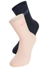 Socken HUGO UNDERWEAR "2P RS UNI LOGO CC", Damen, Gr. 39-42, light, pastel pink 688, Baumwollmischung, Socken Socken, mit dezentem Logo, nahtlose Verarbeitung