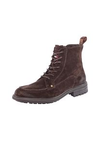 Pantofola d'Oro Winterboots PANTOFOLA D&acute;ORO "SONDRIO HIGH", Herren, Gr. 46, braun (schwarz braun), Leder, Schuhe Winterboots, Winterschuhe, Winterstiefel, Snowboots