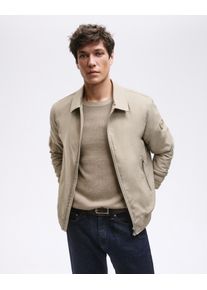 JOOP! Strickpullover JOOP JEANS "Belao", Herren, Gr. XXL, beige (medium beige), Strick, Obermaterial: 100% Baumwolle, clean, unifarben, regular fit normal, Rundhals, eingesetzt Rippstrickb&uuml;ndchen, Pullover Strickpullover, mit Rundhalsausschnitt