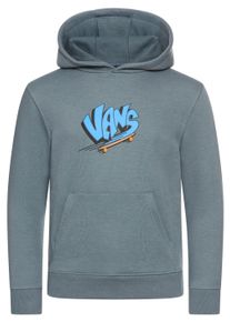 Kapuzensweatshirt Vans, Jungen, Gr. 3 (98), grau (stormy weather), Obermaterial: 56% Baumwolle, 44% Polyester, Sweatshirts Kapuzensweatshirt, f&uuml;r Kids