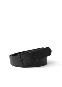 Lederg&uuml;rtel Calvin Klein Jeans "CLASSIC 40MM", Herren, Gr. 85, schwarz (schwarz, schwarz), Rindsleder, unifarben, G&uuml;rtel Lederg&uuml;rtel