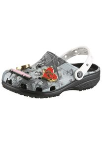 Hausschuh Crocs "Classic Clog Elvis Presley", Herren, Gr. 36, multifarben, Croslite&trade;, Schuhe Hausschuh, Clog, Sandale, Hausschuh mit Fersenriemchen