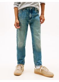 Gerade Jeans Tommy Hilfiger "MODERN STRAIGHT VINTAGE DENIM", Jungen, Gr. 8 (128), N-Gr, vintage worn, Denim/Jeans, Obermaterial: 100% Baumwolle, unifarben, straight fit lang, Jeans Gerade Jeans, Kinder bis 16 Jahre