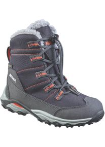 Wanderschuh Meindl "Meindl Yolup Junior schwarz/orange", Jungen, Gr. 31, schwarz, Mesh, Veloursleder, unifarben, Basic, Schuhe Wanderschuh, GORE-TEX &ndash; Winddicht, wasserdicht und atmungsaktiv