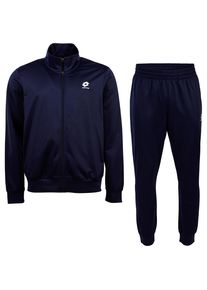 Trainingsanzug Lotto, Herren, Gr. M (48/50), blau (marineblaus), 100% Polyester, unifarben, Sportanz&uuml;ge Trainingsanzug, - besonders leicht & bequem