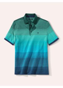 Walbusch Ombre Streifenpolo Hitzefrei