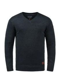 Strickfleece-Pullover Blend "Strickpullover BHLasse", Herren, Gr. XXL, blau (navy), Obermaterial: 50% Baumwolle CO. 50% Polyacryl PAN., Pullover