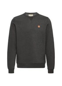 Longpullover Blend "Sweater BHPova", Herren, Gr. XL, grau (charcoal mix), Obermaterial: 60% Baumwolle CO. 40% Polyester PES., Pullover Longpullover