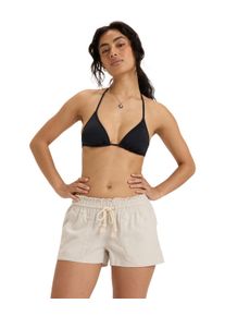 Shorts Roxy "Oceanside", Damen, Gr. XS, stone, Obermaterial: 55% Leinen, 45% Viskose;, Hosen Shorts