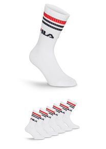 Socken Fila "UNISEX LIFESTYLE PLAIN SOCKS", Damen, Gr. 39-42, wei&szlig;, Baumwollmischung, normal, Socken Socken, mit Logo-Schriftzug