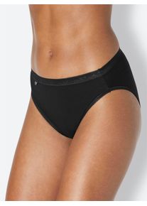 Jazz-Pants Slips Sloggi, Damen, Gr. 46, 3 Stk., schwarz, 95% Baumwolle, 5% Elasthan, Unterhosen Jazz-Pants Slips