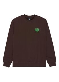 Sweatshirt Element "Listen To", Herren, Gr. XL, java, Obermaterial: 70% Walkfrottier, 30% Walkfrottier;, Sweatshirts Sweatshirt