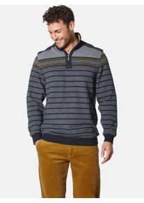 Sweatshirt Babista "Sweatshirt REMOSOTZI", Herren, Gr. XL, blau (dunkelblau), Obermaterial: 100% Baumwolle CO., Sweatshirts Sweatshirt