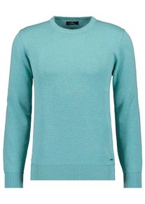 Rundhalspullover Ragman, Herren, Gr. 54, gr&uuml;n (hellgr&uuml;n, 364), Strick, 100% Baumwolle, ohne Ausschnitt, Pullover Rundhalspullover