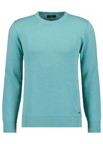 Rundhalspullover Ragman, Herren, Gr. 56, gr&uuml;n (hellgr&uuml;n, 364), Strick, 100% Baumwolle, ohne Ausschnitt, Pullover Rundhalspullover