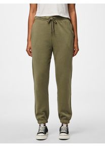 Jogginghose Pieces "PCCHILLI HW SWEAT PANTS NOOS BC", Damen, Gr. M (38), N-Gr, gr&uuml;n (deep lichen gr&uuml;n), Web, Obermaterial: 50% Baumwolle, 50% Polyester, unifarben, regular fit normal, Hosen Jogginghose