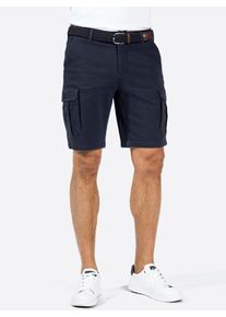 Bermudas Catamaran, Herren, Gr. 58, Normalgr&ouml;&szlig;en, blau (marine), 98% Baumwolle, 2% Elasthan, unifarben, kurz, Hosen Bermudas
