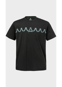 Sch&ouml;ffel Funktionsshirt SCH&Ouml;FFEL "T Shirt Style Elmori MEN", Herren, Gr. 46, 9990, schwarz, Oberstoff: 60% Baumwolle, 40% Polyester, Rundhals, Shirts Funktionsshirt