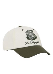 K by KARL LAGERFELD Karl Lagerfeld Caps & M&uuml;tzen - Villa la Vigie Kappe - Gr. ONE SIZE - in Beige - f&uuml;r Damen